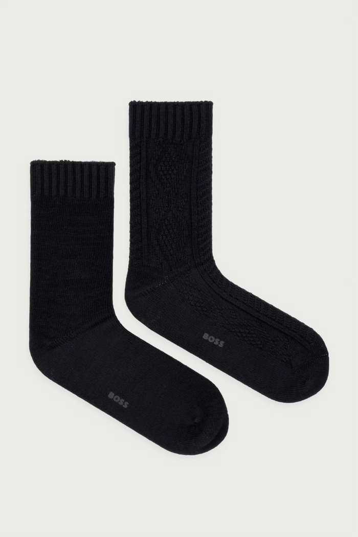 BOSS Čarape za žene 2P RS Boot Sock 2-pack crna 50570259