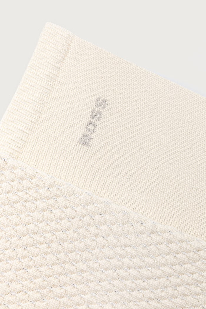 BOSS skarpety damskie 2P RS ShineDiam 2-pack 50567808 beżowy AW26