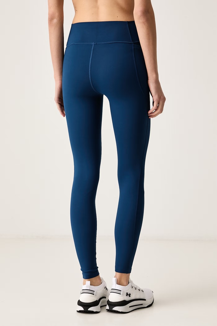Odzież Under Armour Legginsy sportowe damskie Motion 6013786 granatowy