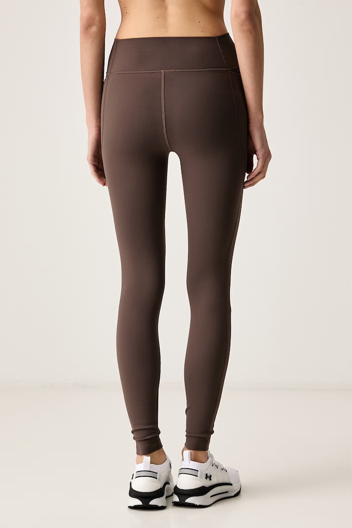 Odzież Under Armour Legginsy sportowe damskie Motion 6013786 brązowy