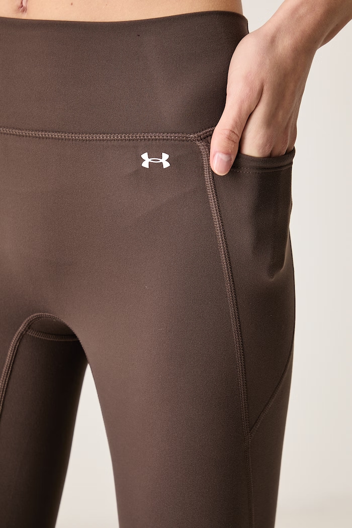 Legginsy sportowe damskie Motion Under Armour 6013786 brązowy