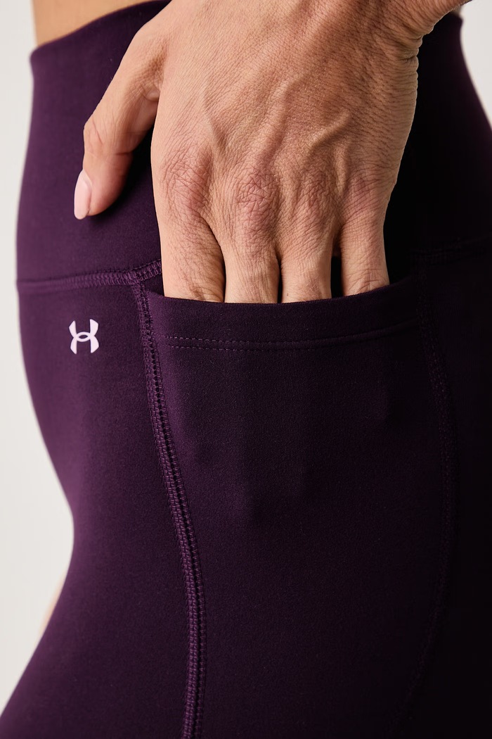 Legginsy sportowe damskie Motion Under Armour 6013784 fioletowy