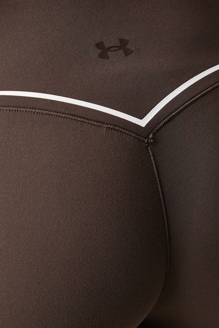 Legginsy do jogi damskie Meridian Contour Under Armour brązowy 6013770