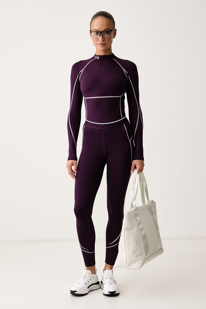 Under Armour Športové legíny dámske ColdGear 6013672 fialová AW26