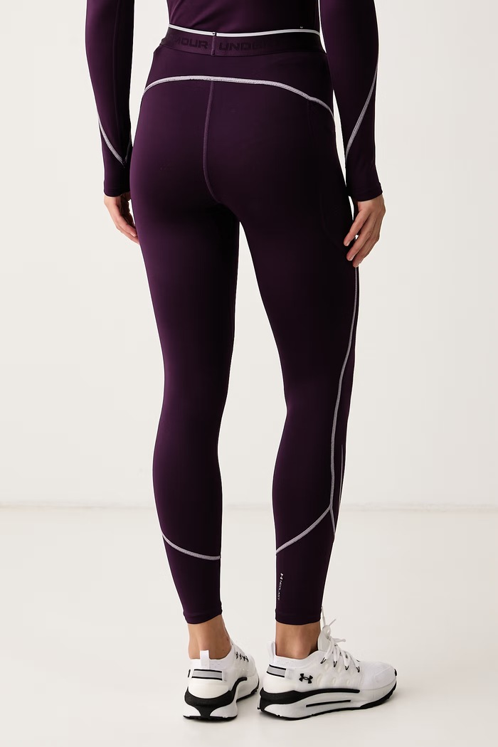 Oblečenie Under Armour Športové legíny dámske ColdGear 6013672 fialová