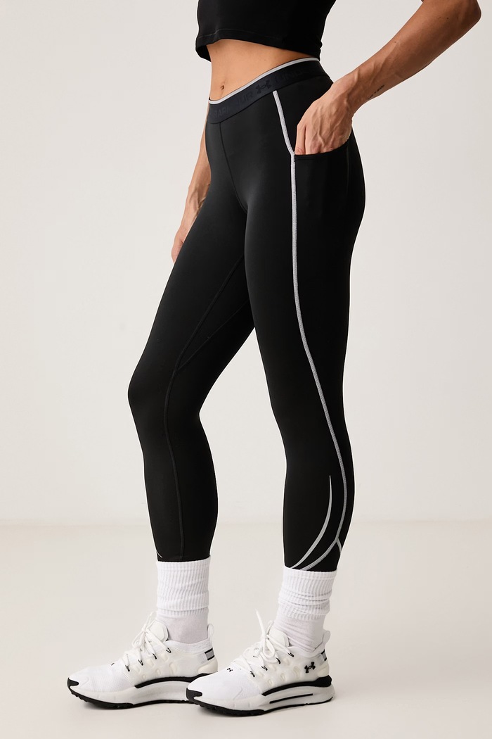 Legginsy sportowe damskie ColdGear Under Armour 6013672 czarny