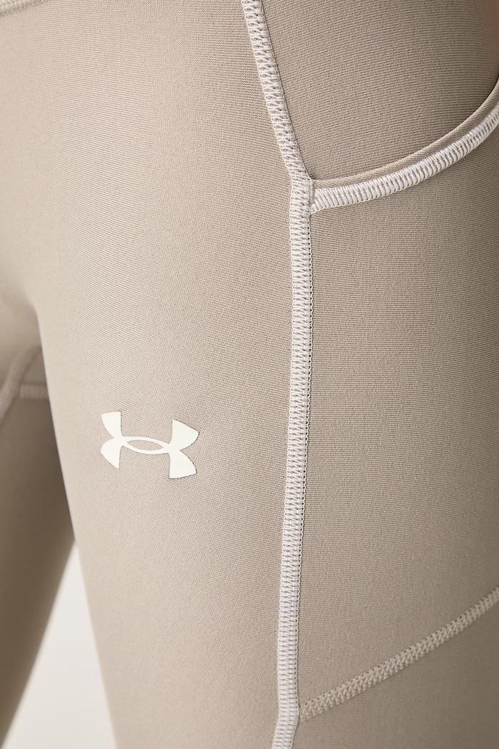 Legginsy sportowe damskie HeatGear Under Armour 6013661 beżowy