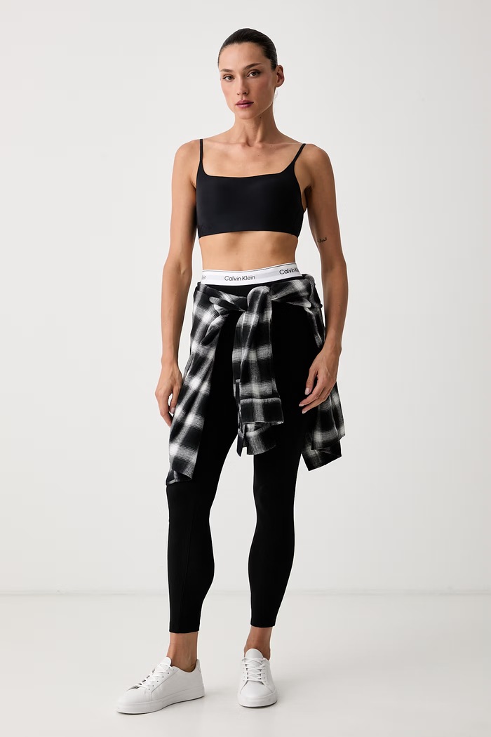 Calvin Klein Underwear tajice za žene LV00QS7697 crna AW26