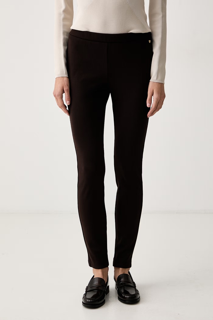 Armani Exchange Tajice za žene smeđa XW002668.AF18852