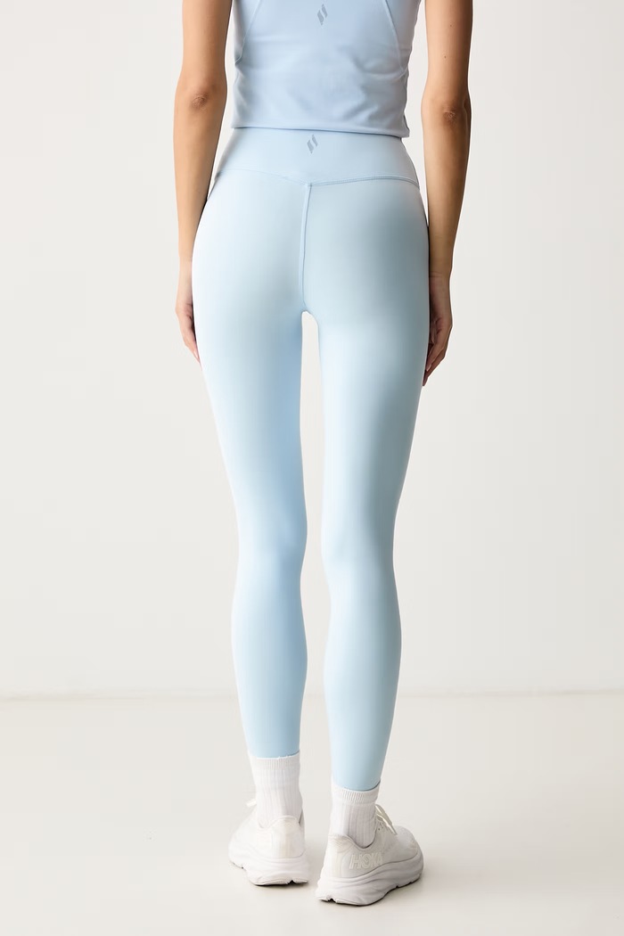 Odzież Skechers Legginsy sportowe damskie GOFLEX LG102 niebieski