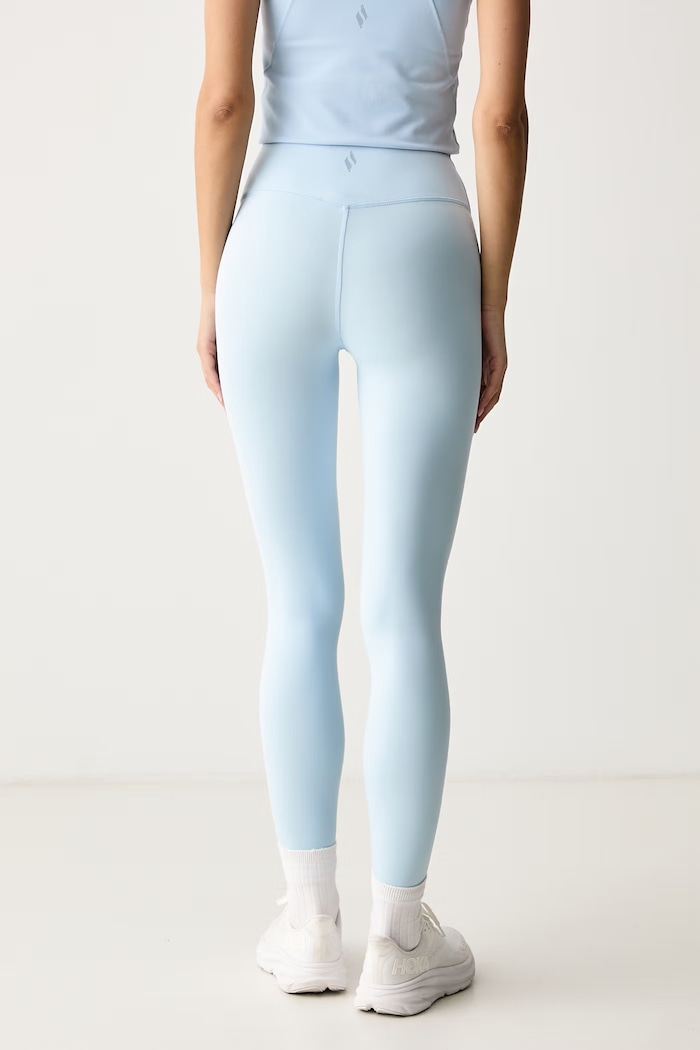 Odzież Skechers Legginsy sportowe damskie GOFLEX LG102 niebieski