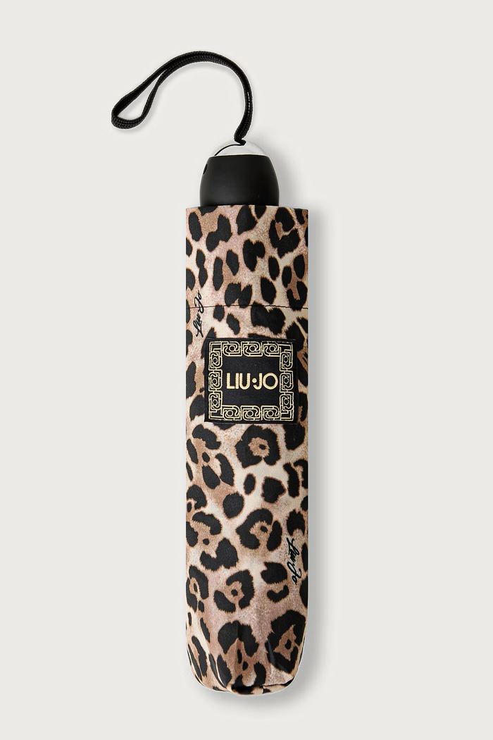 Liu Jo parasol składany damski 2XX016.T0300 beżowy AW26