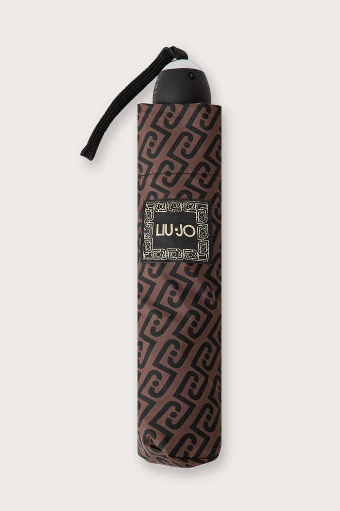 Liu Jo skládaný deštník dámský 2XX016.T0300 hnědá AW26