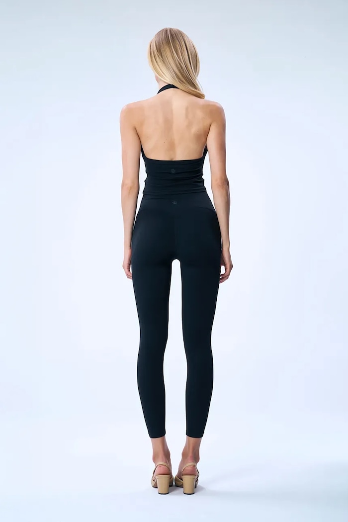 Odzież GOD SAVE QUEENS legginsy damskie HIGH-WAISTED LEGGING GSQ.144.353 czarny