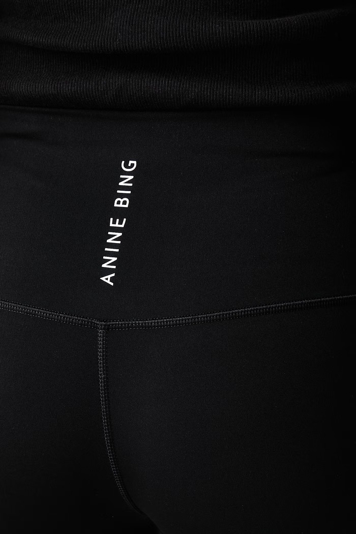 Legginsy damskie Fuse Anine Bing czarny S.03.13040