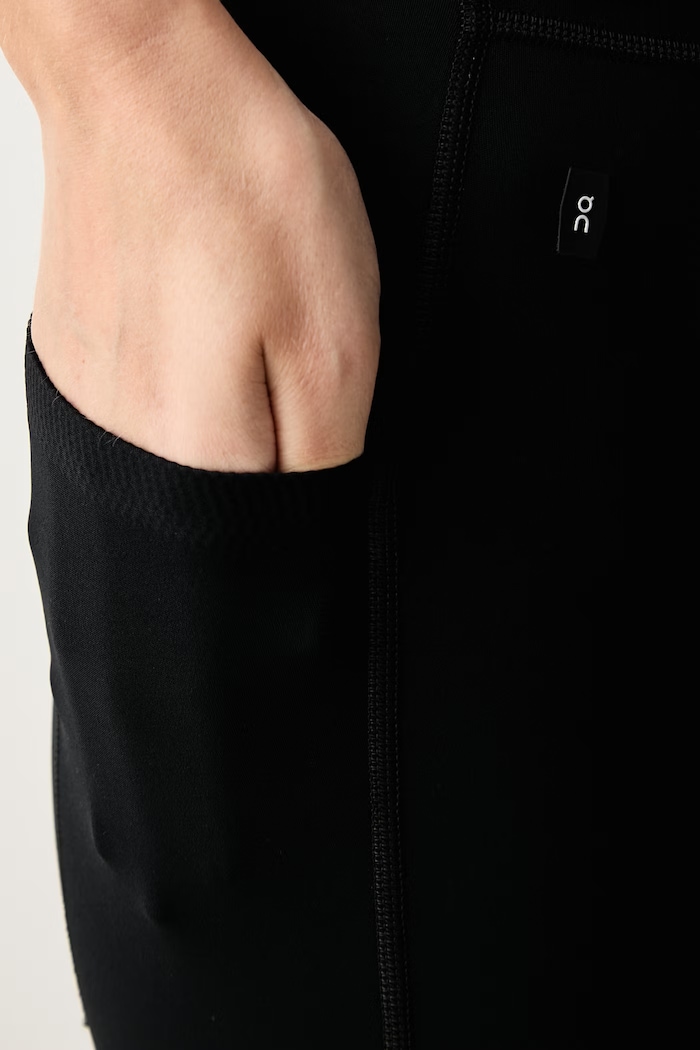 Legginsy sportowe damskie On 1WG30250553 czarny