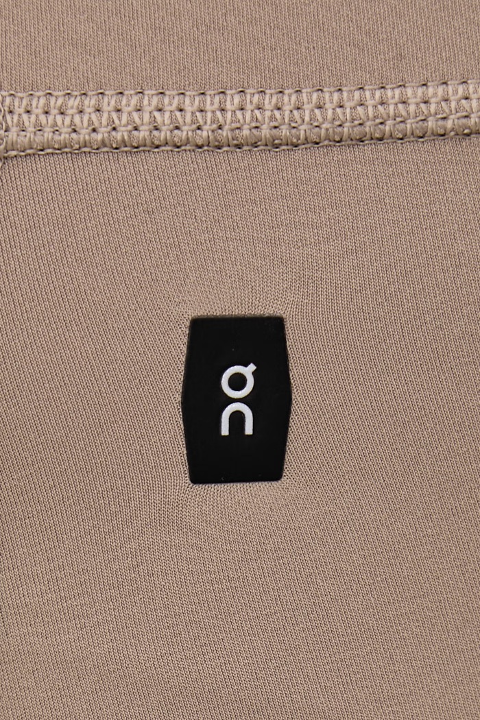 Legginsy sportowe damskie On 1WG30255013 brązowy