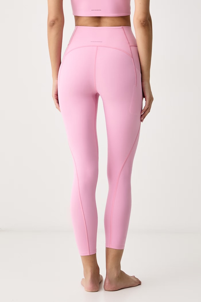 Odzież On Legginsy sportowe damskie Studio 1WG10925289 różowy