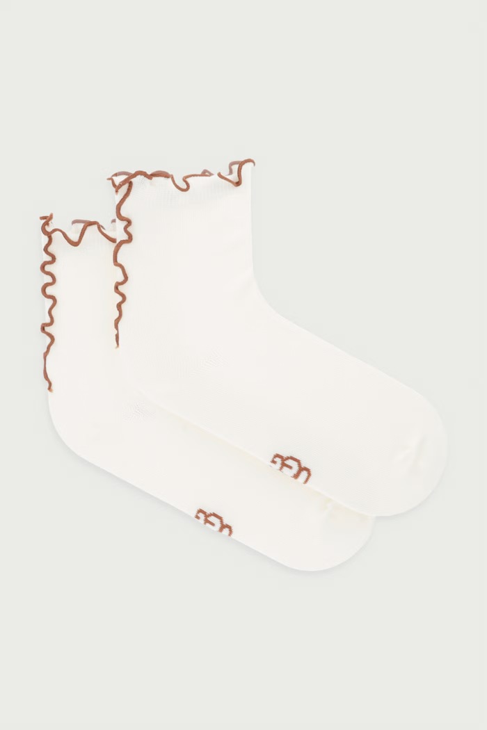 UGG Skarpety damskie z bawełną KARSYN beżowy 1175251