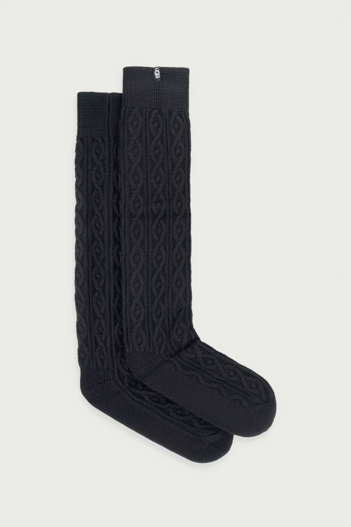 UGG Podkolanówki damskie RENSA czarny 1180733