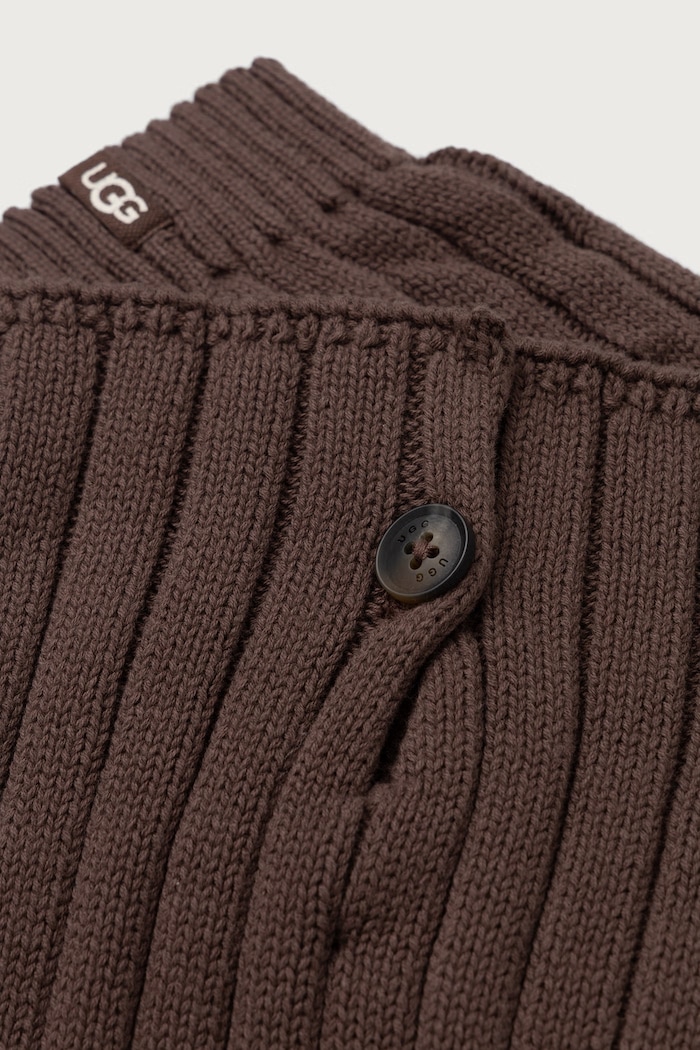 UGG Getry damskie bawełniane TALULLAH 1180790 brązowy AW26
