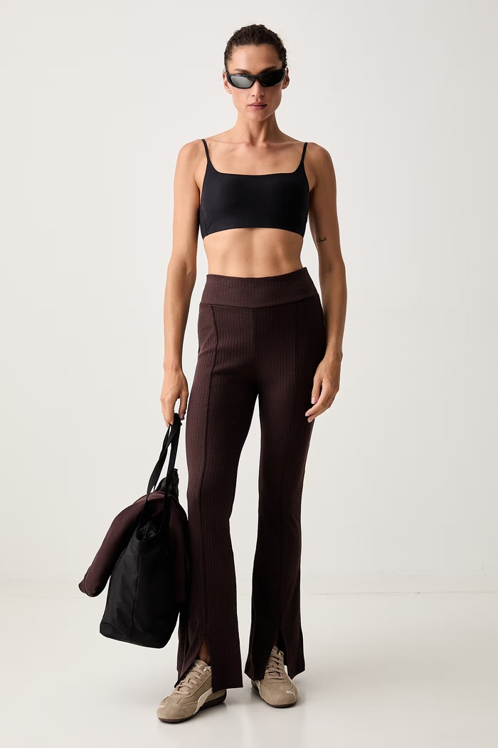 Puma legginsy damskie HER 694028 brązowy AW26