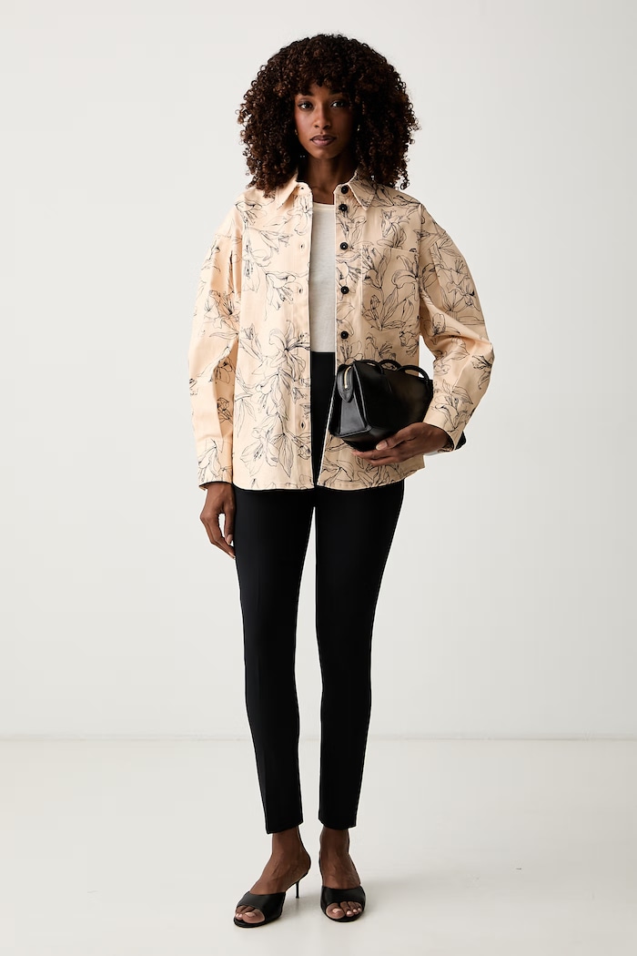 Twinset nohavice slim fit dámske 262TT2330 čierna AW26