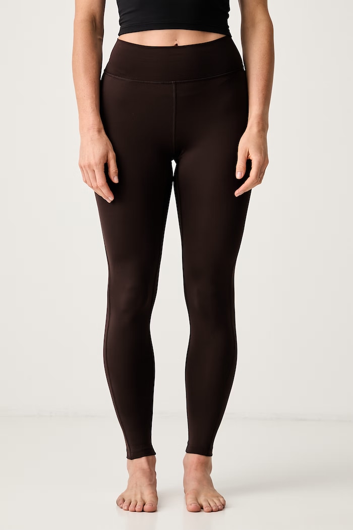adidas Performance pajkice za jogo ženske All me rjava KR3429