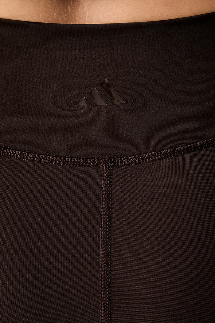 adidas Performance pajkice za jogo ženske All me rjava KR3429