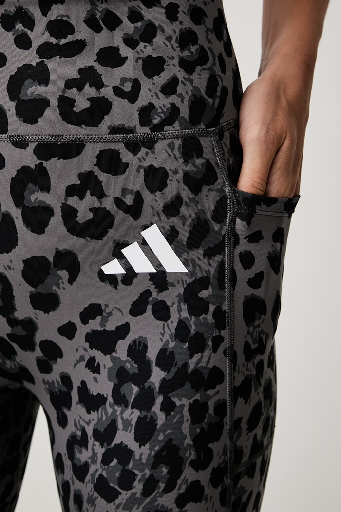 adidas Performance spodnie treningowe damskie Optime Essentials szary KS6212.
