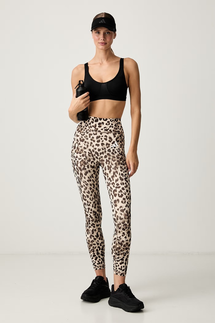 adidas Performance legginsy sportowe damskie Essentials KS0633. beżowy AW26