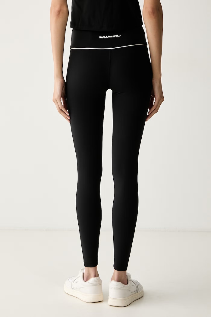 Abbigliamento Karl Lagerfeld leggings da donna B3W44013 nero