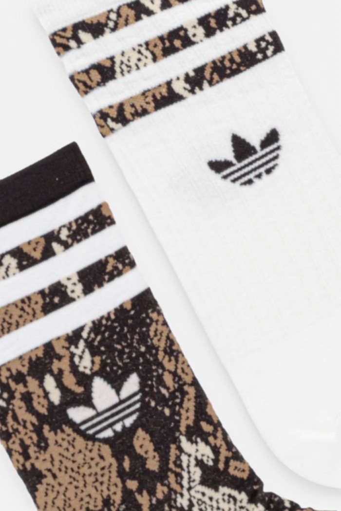adidas Originals skarpety damskie 3-pack KW9196 brązowy AW26