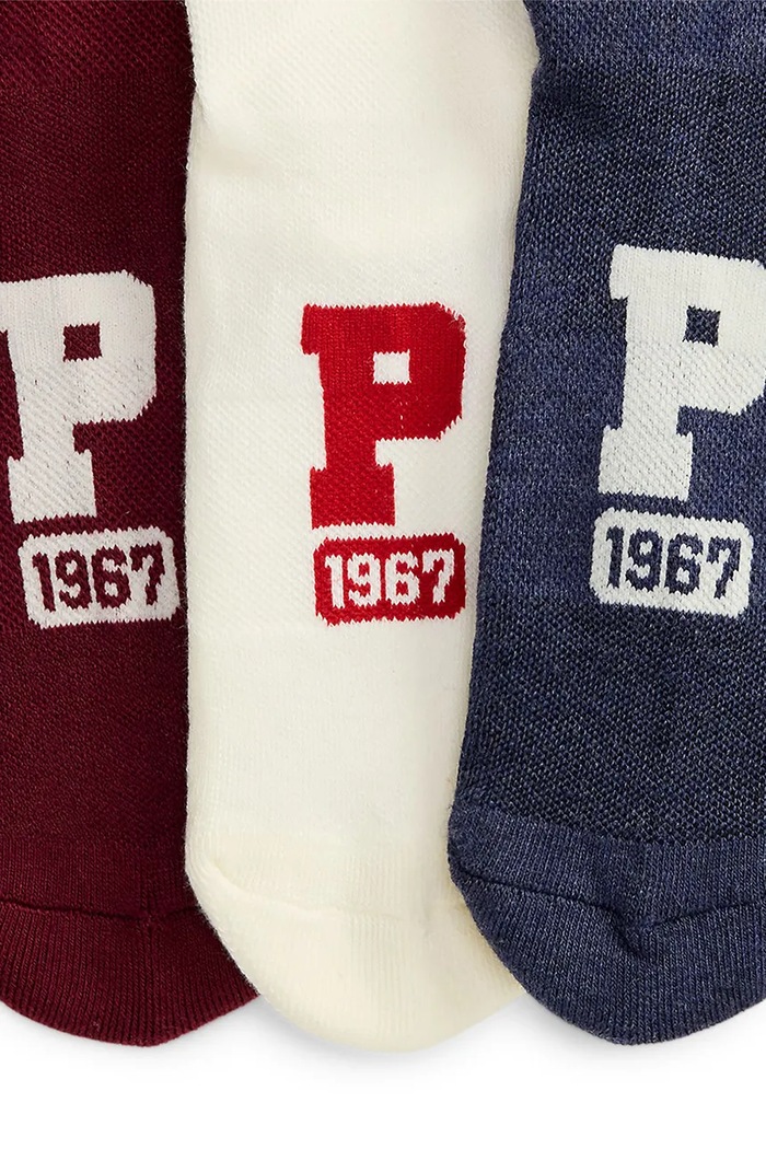 Polo Ralph Lauren skarpety damskie 6-pack 455P18198 beżowy AW26
