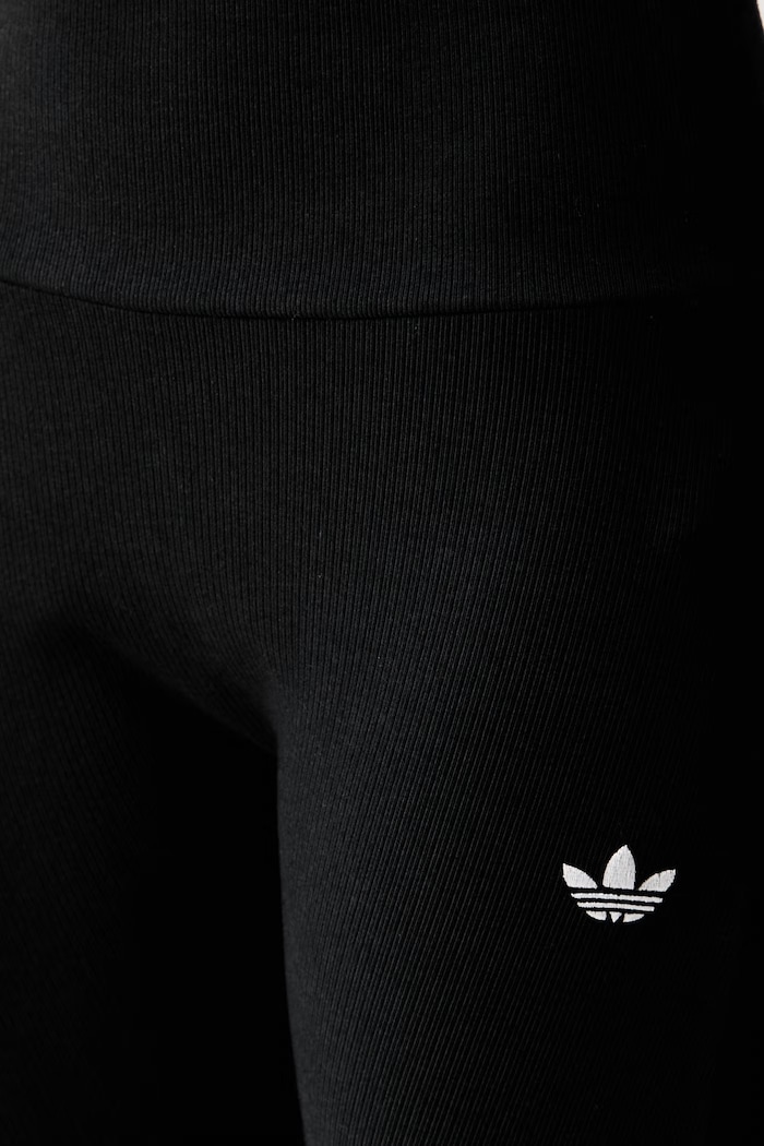 adidas Originals κολάν γυναικεία με βισκόζη Essentials μαύρο KR3600