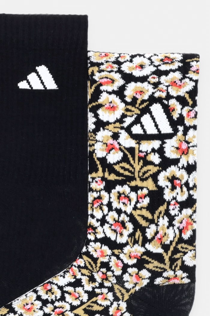 adidas skarpety damskie x Farm Rio 2-pack KR4075 czarny AW26