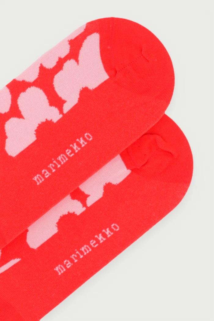 Marimekko Čarape za žene 096270 crvena AW26