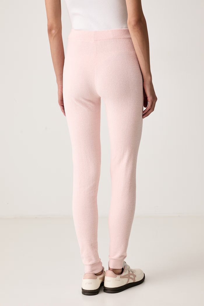 Odzież Guess Legginsy lounge damskie ARIA O6BB02.Z1149 różowy