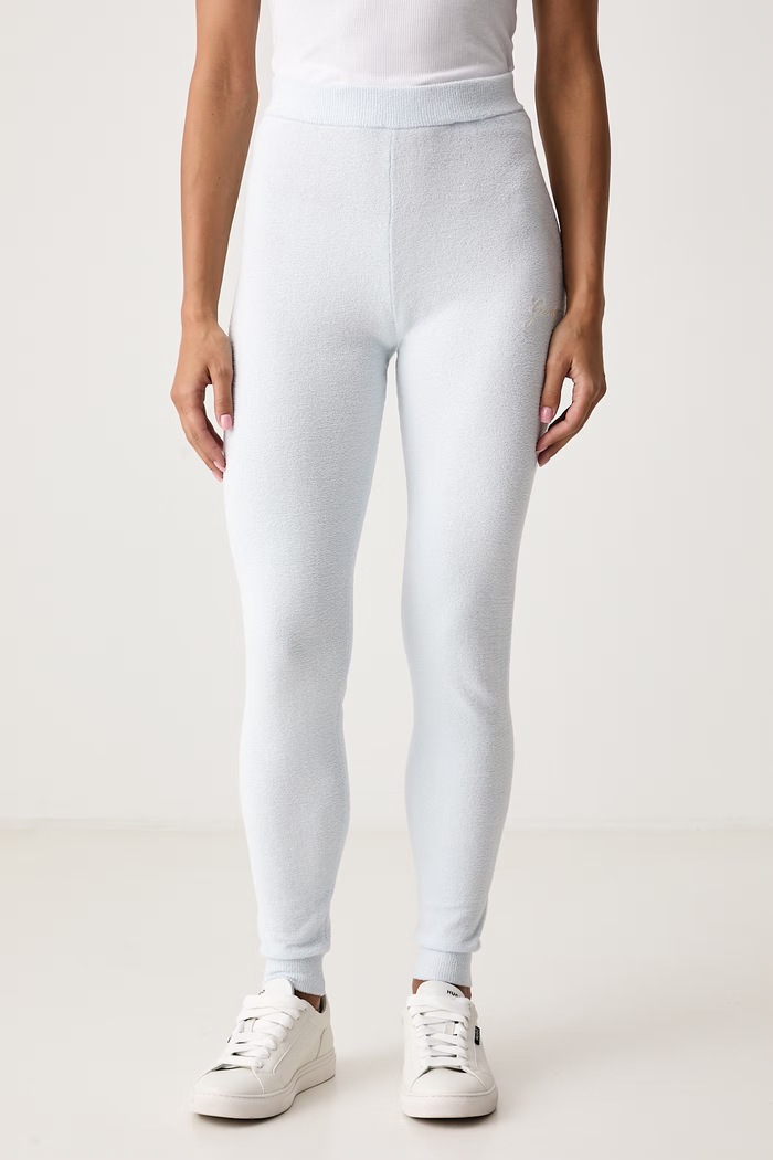 Guess Legginsy lounge damskie ARIA niebieski O6BB02.Z1149