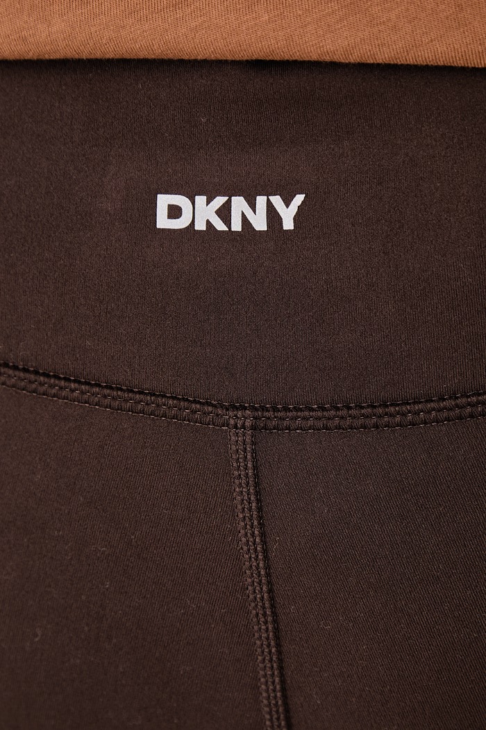 Legginsy damskie DKNY DP6P3918 brązowy