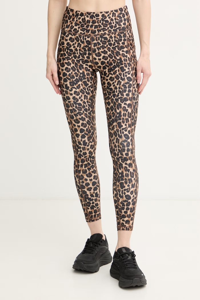DKNY colanți pentru femei maro DP6P3491