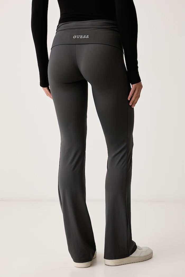 Guess Legginsy damskie LOTUS V6YB24.K4713 szary AW26