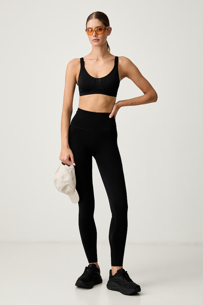 Asics legginsy sportowe damskie ROAD SEAMLESS TIGHT 2012D276.001 czarny AW26