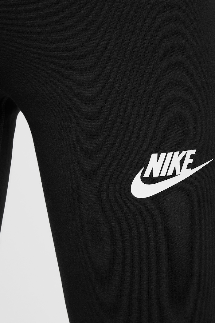 Legginsy dziecięce z bawełną Nike Sportswear Classic Nike FZ5585 czarny
