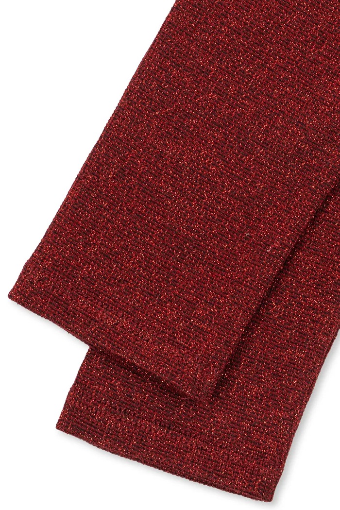 Legginsy dziecięce z bawełną ROLI PANTS OCS Konges Sløjd KS106588.9BY2 bordowy