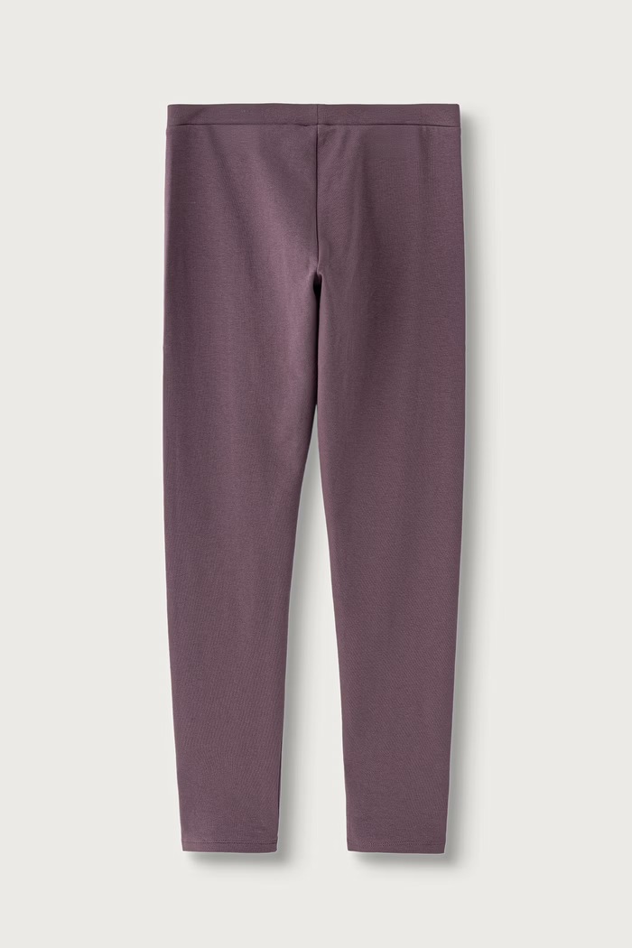 United Colors of Benetton Legginsy dziecięce z bawełną 3K1CCF03M.G.Season.9BY2 fioletowy AW26