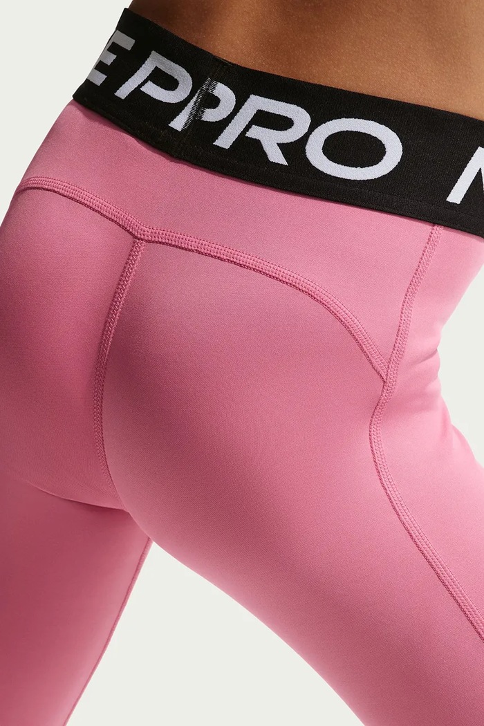 Legginsy sportowe dziecięce Nike Pro Dri-FIT Nike DA1028 różowy