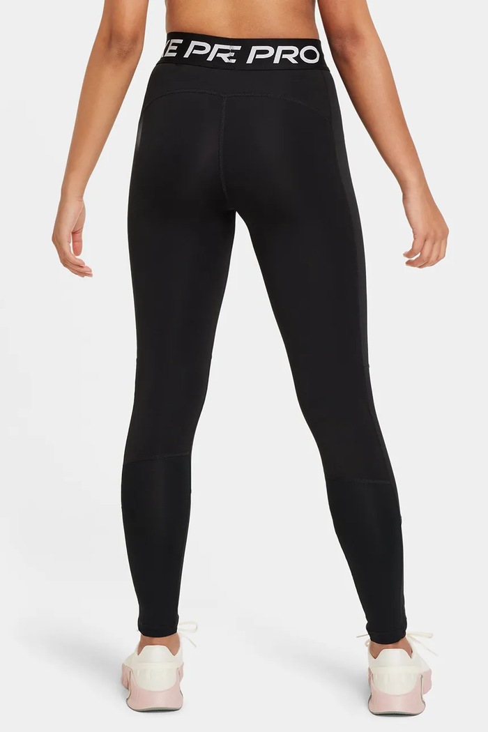 Nike Legginsy sportowe dziecięce Nike Pro Dri-FIT DA1028 czarny AW26