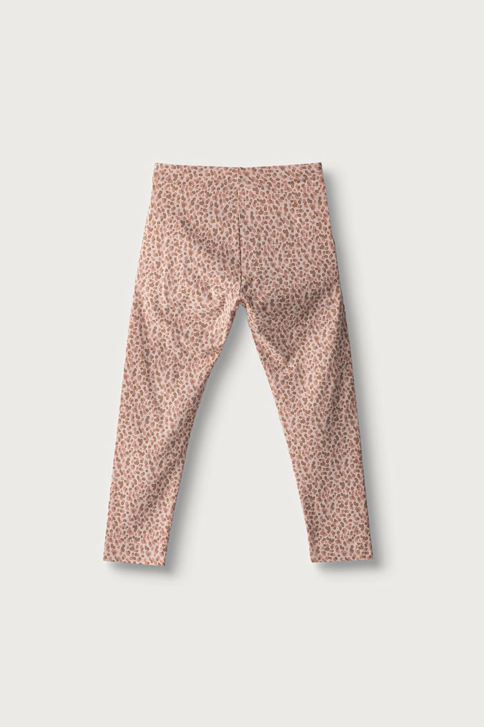 United Colors of Benetton Legginsy dziecięce z bawełną 36MSGF05L.P.Seasonal beżowy AW26