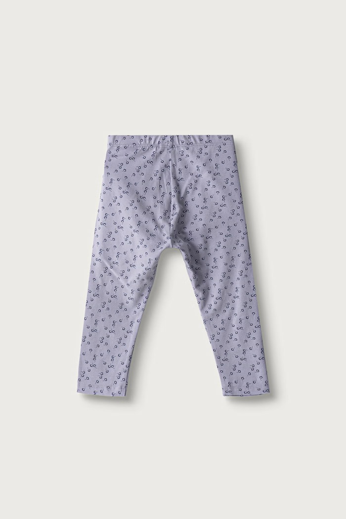 United Colors of Benetton Legginsy dziecięce z bawełną 36MSGF05L.P.Seasonal fioletowy AW26